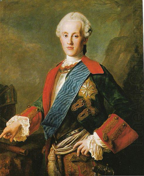 unknow artist Portrait of Carl Christian Joseph of Saxony, Duke of Courland china oil painting image